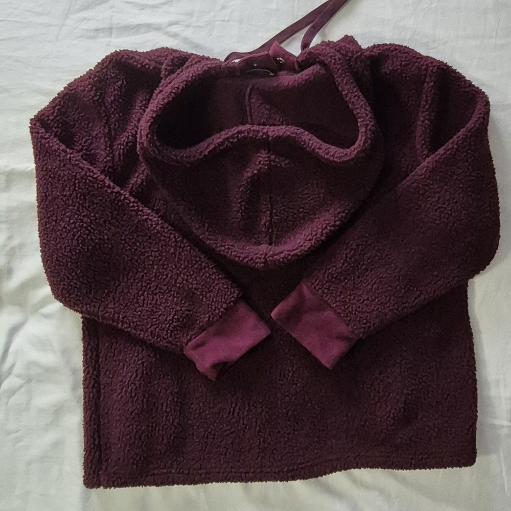Koolaburra Rich Burgundy Knit Top - Picture 2 of 6
